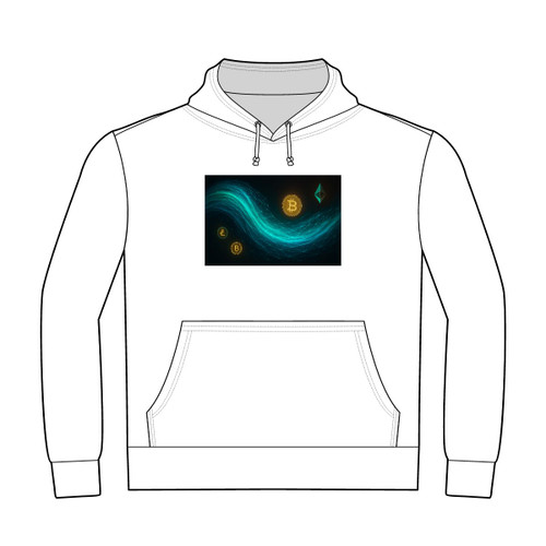 Digital Currency Wave - Unisex Heavyweight Pullover Hoodie Digital Currency Wave - Unisex Heavyweight Pullover Hoodie