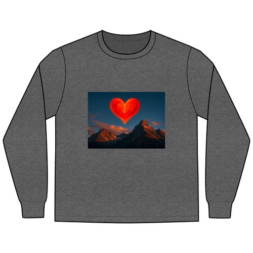 Brave Heart Rising - Men's Long Sleeve Tee Brave Heart Rising - Men's Long Sleeve Tee