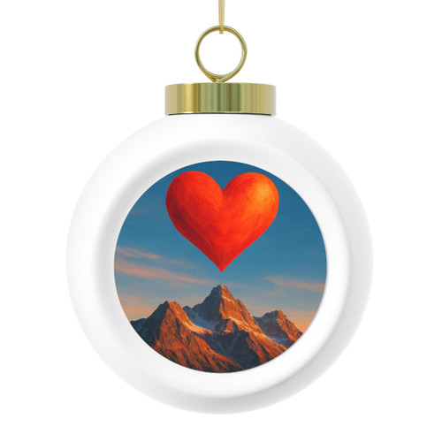 Brave Heart Rising - Christmas Ball Ornament