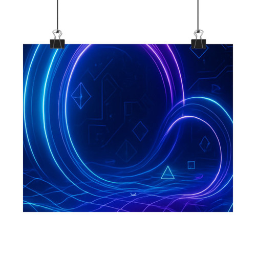 Digital Dreamscape - Matte Horizontal Posters