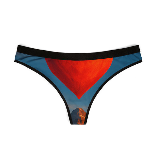 Brave Heart Rising - Women's Thongs (AOP)
