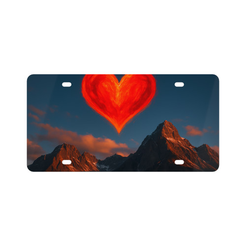 Brave Heart Rising - License Plate