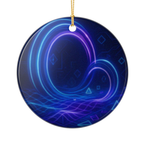 Digital Dreamscape - Ceramic Ornaments (2-Side Print)