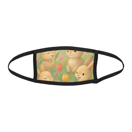 Bunny Blossom Parade - Kid's Face Mask Bunny Blossom Parade - Kid's Face Mask