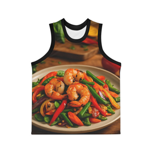 Flavorful Journeys - Unisex Basketball Jersey (AOP) Flavorful Journeys - Unisex Basketball Jersey (AOP)