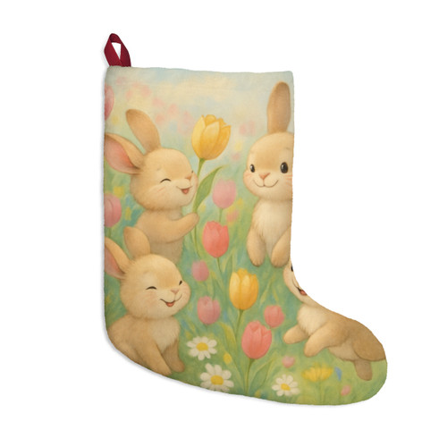 Bunny Blossom Parade - Christmas Stockings