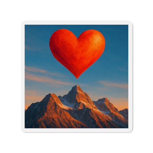 Brave Heart Rising - Die-Cut Magnets