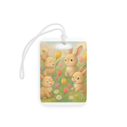 Bunny Blossom Parade - Luggage Tags