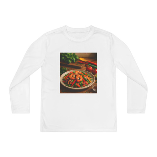 Flavorful Journeys - Youth Long Sleeve Competitor Tee Flavorful Journeys - Youth Long Sleeve Competitor Tee
