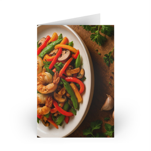 Flavorful Journeys -  Greeting Cards (1 or 10-pcs)