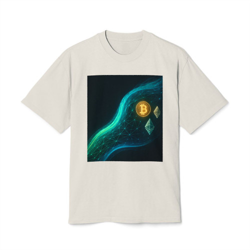 Digital Currency Wave - Unisex Heavy Faded Tee Digital Currency Wave - Unisex Heavy Faded Tee