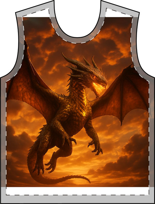 Golden Ember Serpent - Women's T-Shirt (AOP) Golden Ember Serpent - Women's T-Shirt (AOP)