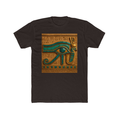 Mystical Eye of Horus - Unisex Cotton Crew Tee Mystical Eye of Horus - Unisex Cotton Crew Tee