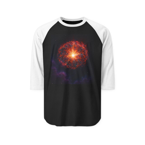Celestial Symphony - Unisex Three-Quarter Sleeve Raglan Shirt Celestial Symphony - Unisex Three-Quarter Sleeve Raglan Shirt