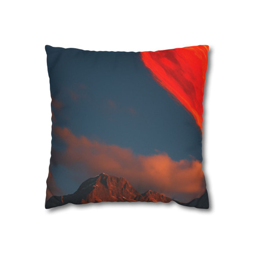 Brave Heart Rising - Faux Suede Square Pillowcase