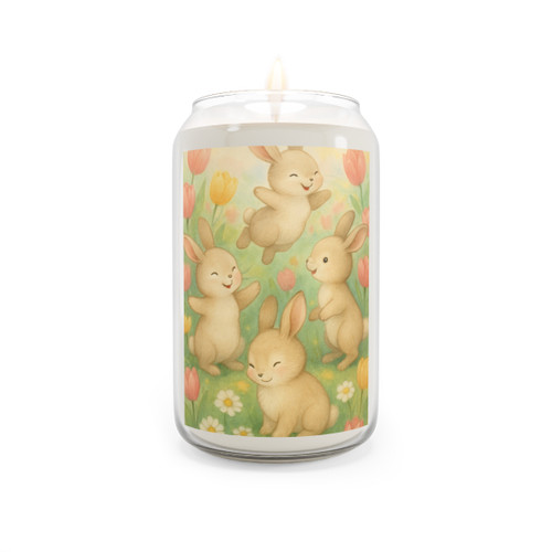 Bunny Blossom Parade - Scented Soy Candles, 13.75oz