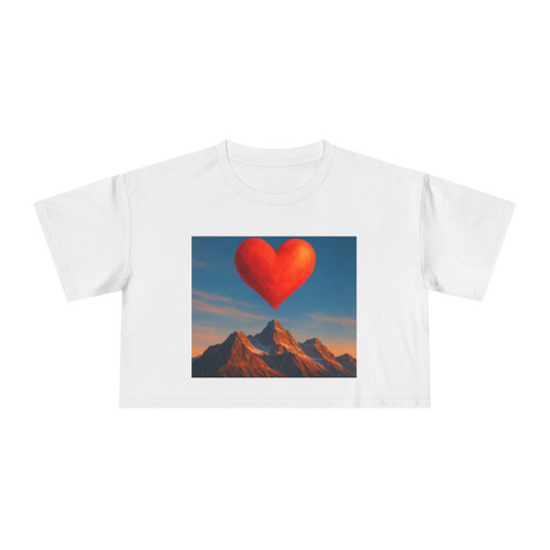 Brave Heart Rising - Women's Crop Tee Brave Heart Rising - Women's Crop Tee