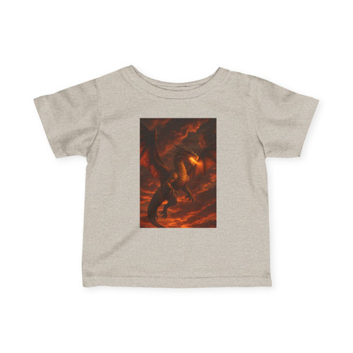 Golden Ember Serpent - Infant Fine Jersey Tee Golden Ember Serpent - Infant Fine Jersey Tee