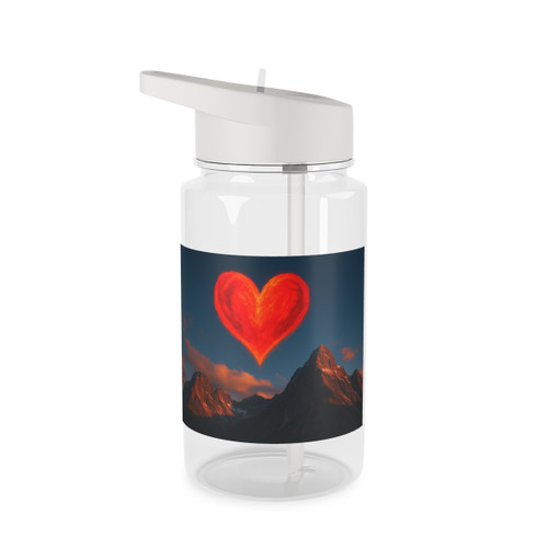 Brave Heart Rising - Tritan Water Bottle