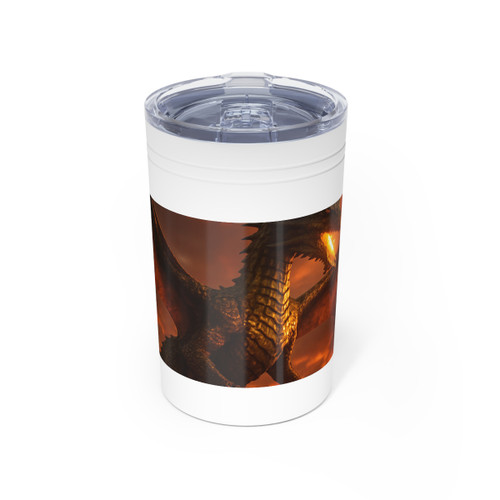 Golden Ember Serpent - Vacuum Insulated Tumbler, 11oz