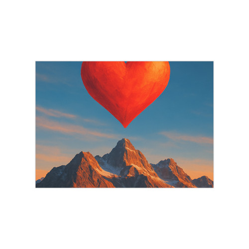 Brave Heart Rising - Unframed Prints