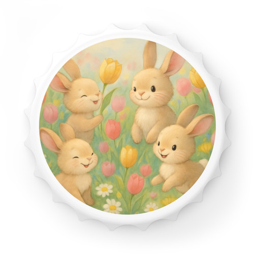 Bunny Blossom Parade - Bottle Opener