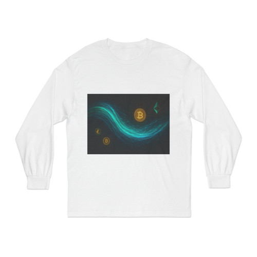 Digital Currency Wave - Unisex Classic Long Sleeve T-Shirt