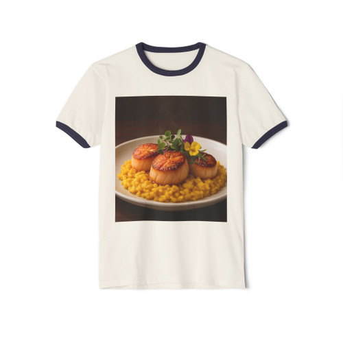 Gastronomic Bliss - Unisex Cotton Ringer T-Shirt