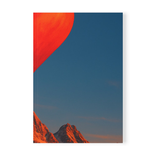 Brave Heart Rising - Softcover Notebook, A5