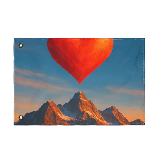 Brave Heart Rising - Double Sided Flag