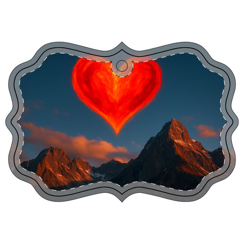Brave Heart Rising - Acrylic Ornament (Multi-depth)
