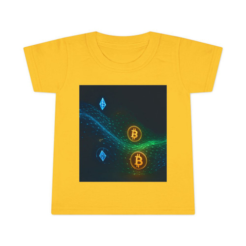 Digital Currency Wave - Toddler T-shirt