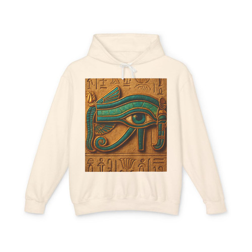 Mystical Eye of Horus - Unisex Lightweight Hooded Sweatshirt Mystical Eye of Horus - Unisex Lightweight Hooded Sweatshirt