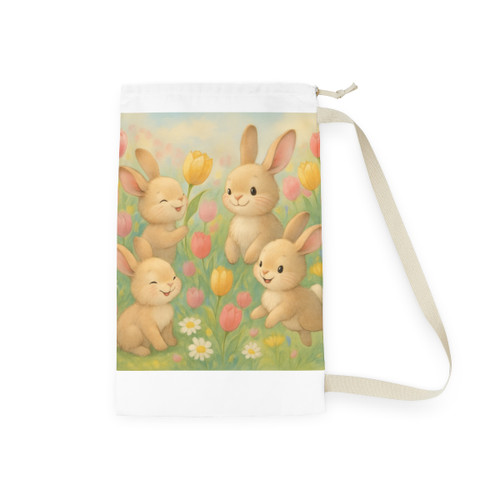Bunny Blossom Parade - Laundry Bag