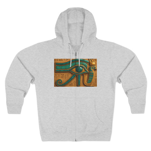 Mystical Eye of Horus - Unisex Zip Hoodie Mystical Eye of Horus - Unisex Zip Hoodie