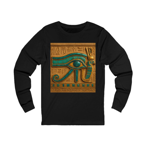 Mystical Eye of Horus - Unisex Jersey Long Sleeve Tee Mystical Eye of Horus - Unisex Jersey Long Sleeve Tee