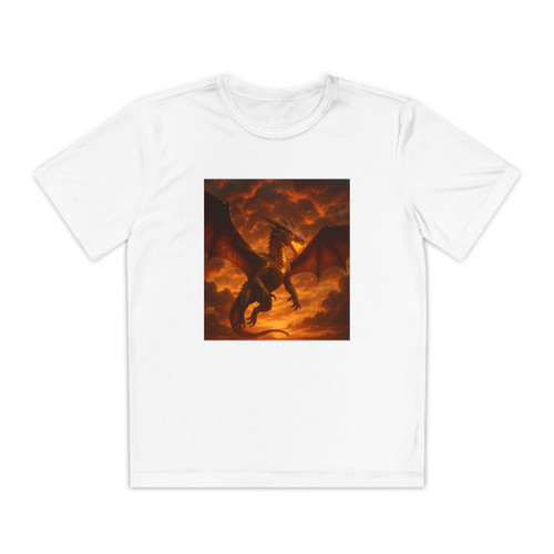 Golden Ember Serpent - Youth Competitor Tee Golden Ember Serpent - Youth Competitor Tee