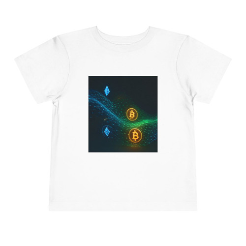 Digital Currency Wave - Toddler Short Sleeve Tee