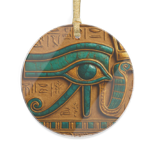 Mystical Eye of Horus - Acrylic Ornaments