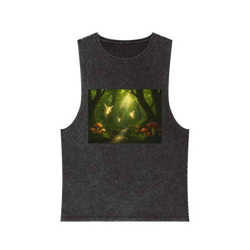 Whispers of the Woods - Unisex Stonewash Tank Top Whispers of the Woods - Unisex Stonewash Tank Top