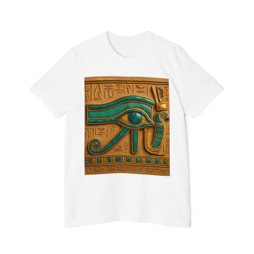 Mystical Eye of Horus - USA-Made Unisex Short-Sleeve Jersey T-Shirt Mystical Eye of Horus - USA-Made Unisex Short-Sleeve Jersey T-Shirt