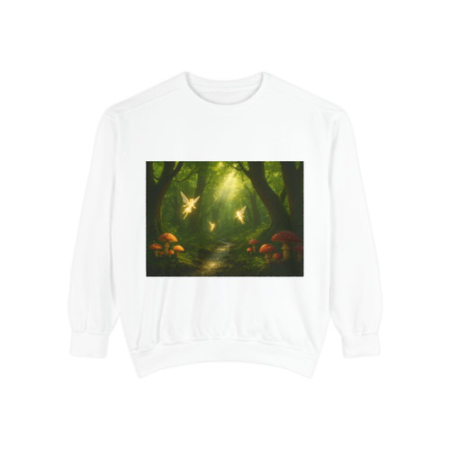 Whispers of the Woods - Unisex Garment-Dyed Sweatshirt