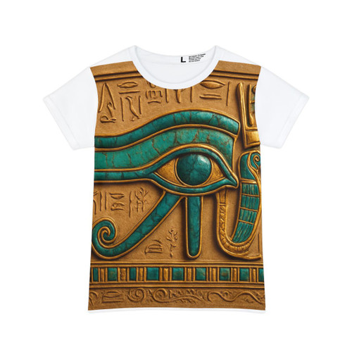 Mystical Eye of Horus - Women's Short Sleeve Shirt (AOP) Mystical Eye of Horus - Women's Short Sleeve Shirt (AOP)