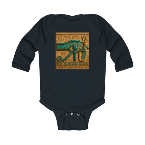Mystical Eye of Horus - Infant Long Sleeve Bodysuit Mystical Eye of Horus - Infant Long Sleeve Bodysuit