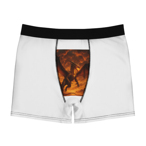 Golden Ember Serpent - Men's Boxer Briefs (AOP)