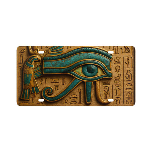 Mystical Eye of Horus - License Plate