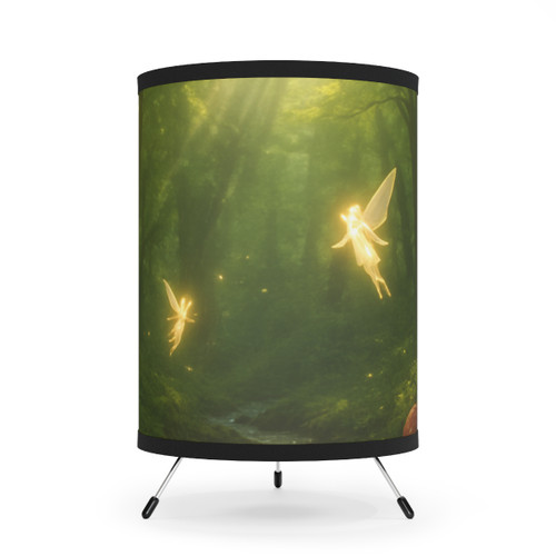 Whispers of the Woods - Tripod Lamp with High-Res Printed Shade, US\CA plug Whispers of the Woods - Tripod Lamp with High-Res Printed Shade, US\CA plug