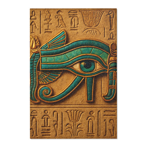 Mystical Eye of Horus - Area Rugs 