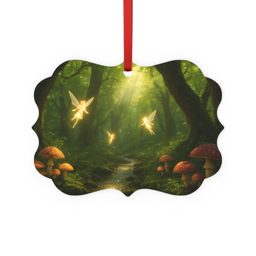 Whispers of the Woods - Metal Plaque Ornament