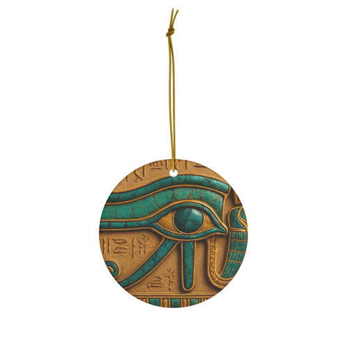 Mystical Eye of Horus - Ceramic Ornament, 1-Pack